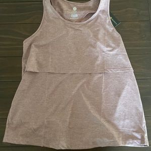 NWT - nursing and maternity top with keyhole back